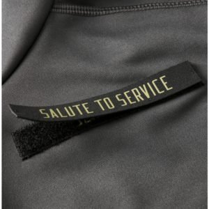 Salute to Service hoodie, salute to service patch, military tribute patch, veterans tribute patch