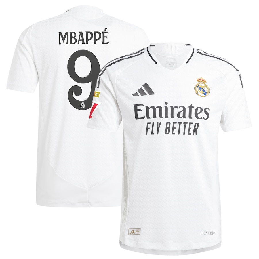 Kylian Mbappé Real Madrid Jersey